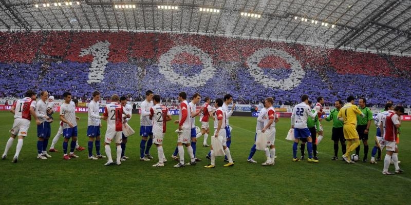 Čelnici praške Slavije u posjetu Hajduku