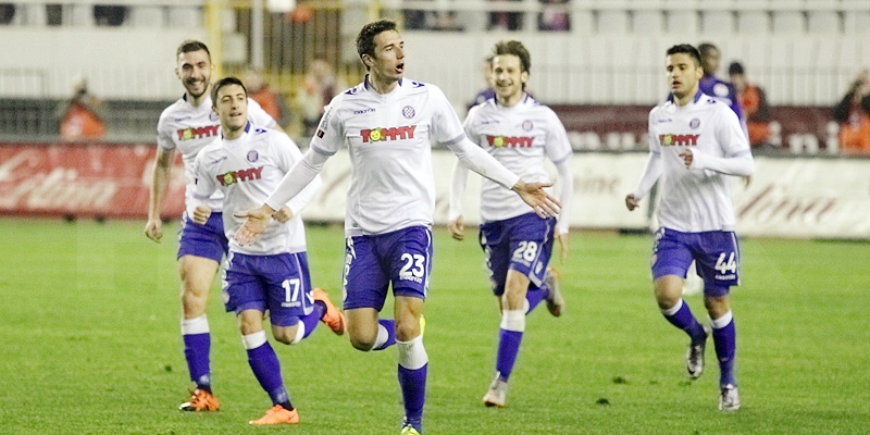 Hajduk igra na Krku u nedjelju 6. ožujka 2016.
