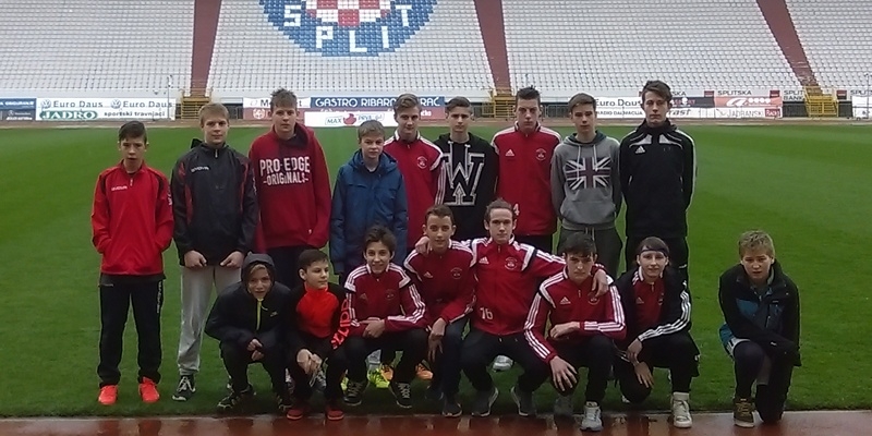 Gosti iz Slovenske Bistrice na Poljudu