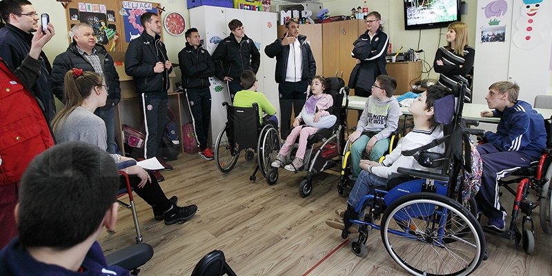 Hajdukovci posjetili djecu u Centru za odgoj i obrazovanje Goljak