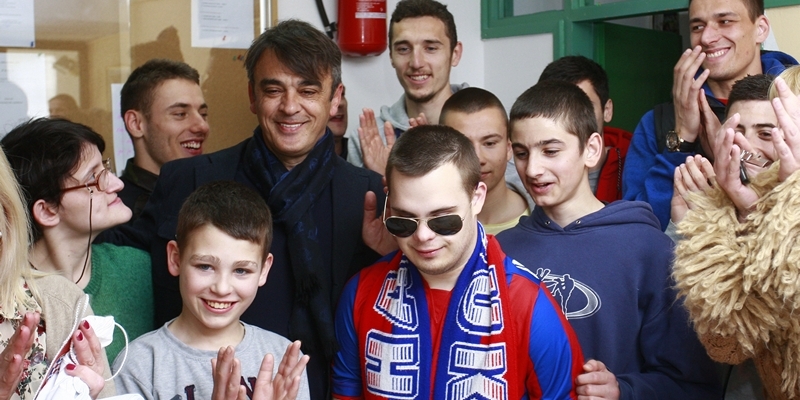 Hajduk visited Education center Juraj Bonaci