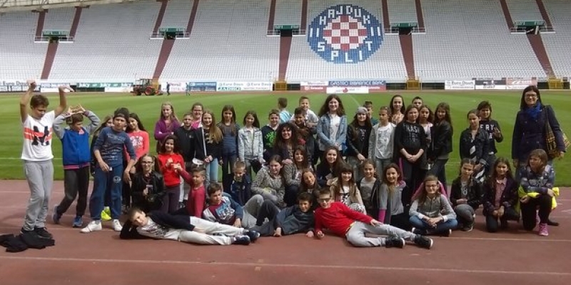 Ekskurzije u posjetu stadionu Hajduka na Poljudu