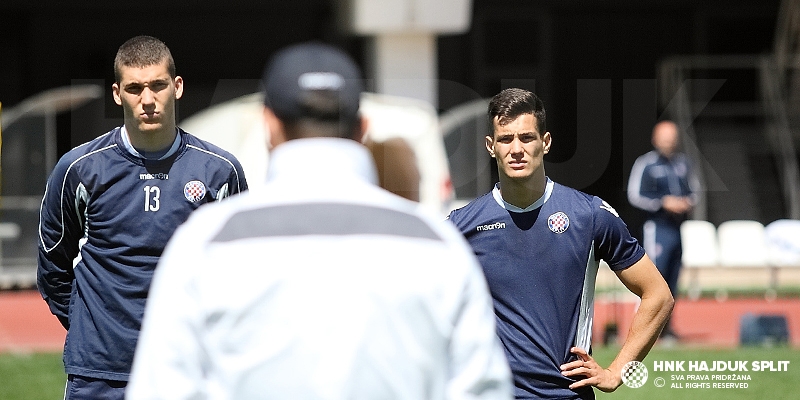 Pogledajte foto reportažu s treninga prve momčadi