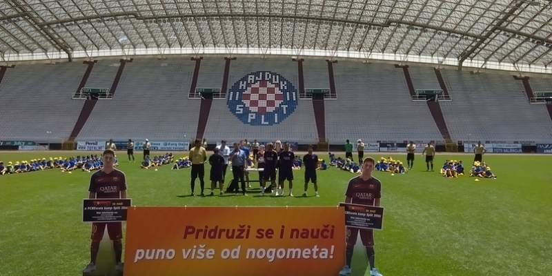 Kamp Barcelone svečano zatvoren na Poljudu