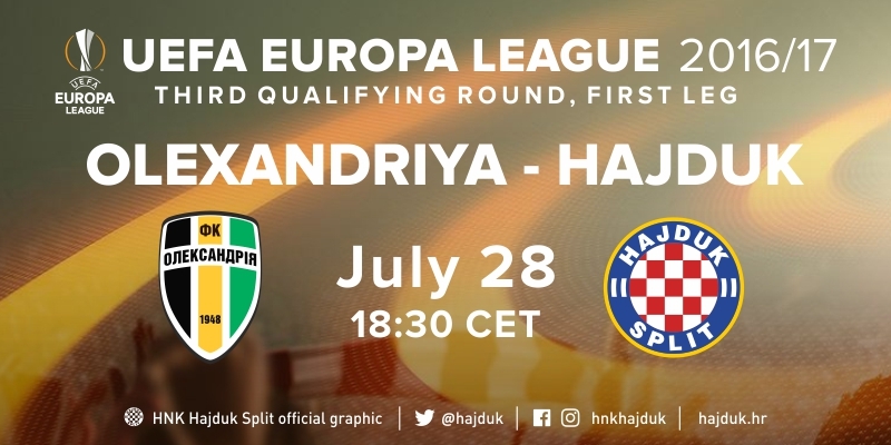UEFA Europa League, QR3: Hajduk - Olexandriya