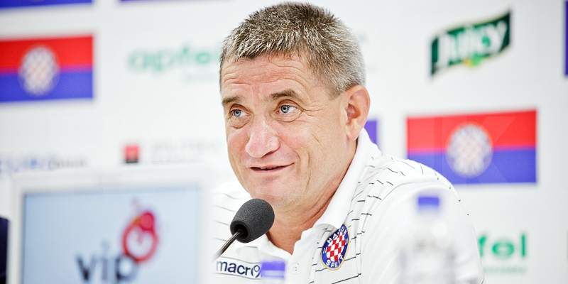Konferencija za medije trenera Pušnika uoči derbija s Dinamom