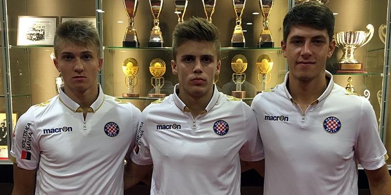 Mladi Galić, Budalić i Jurić potpisali ugovore s Hajdukom