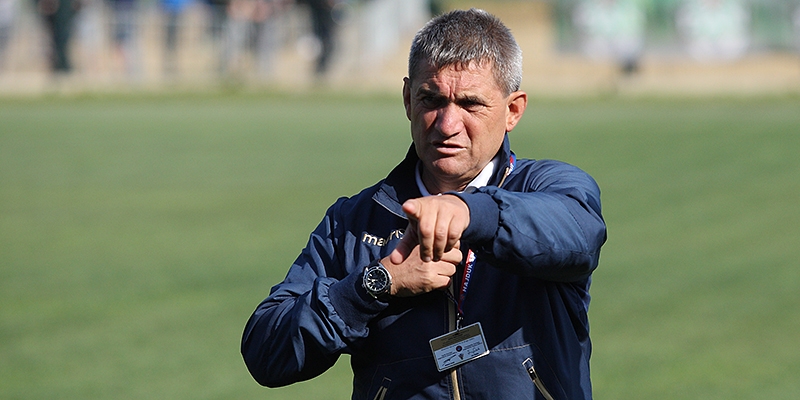 Head coach Pusnik after a draw in Pula