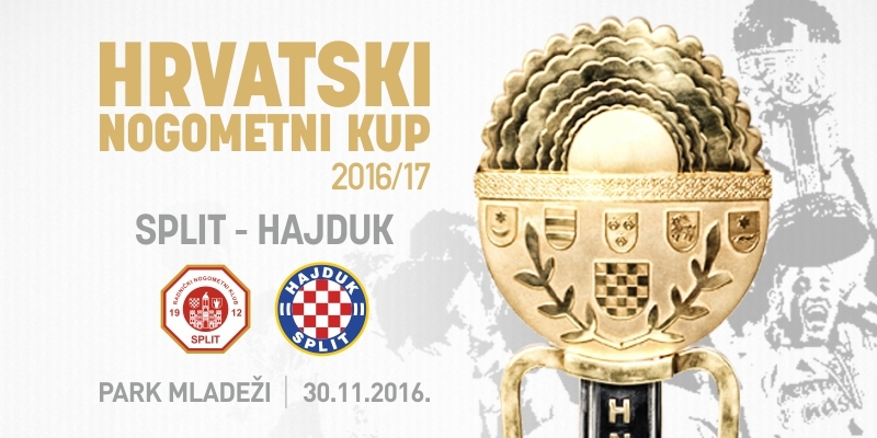 Hajduk danas protiv RNK Splita u četvrtfinalu Kupa