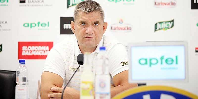 Head coach after the Adriatic derby
