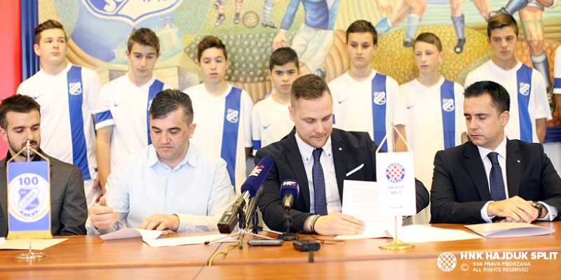 Hajduk signed cooperation agreement with Junak