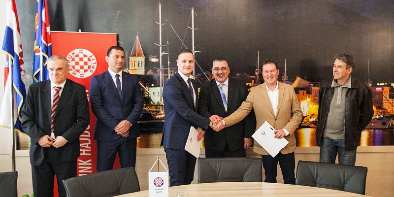 Hajduk and Zmaj Makarska signed a cooperation agreement