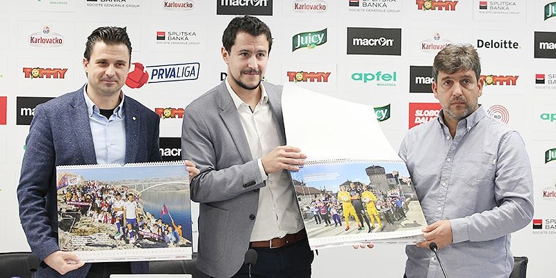 New Hajduk official 2017 calendar presented today