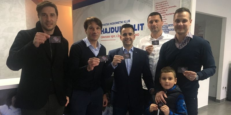 Management of Hajduk renewed their membership for the year 2017