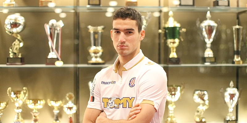 Ivan Prtajin has signed for Hajduk