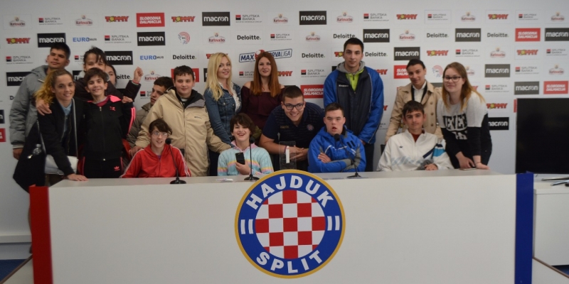 Štićenici Centra Juraj Bonači na Poljudu