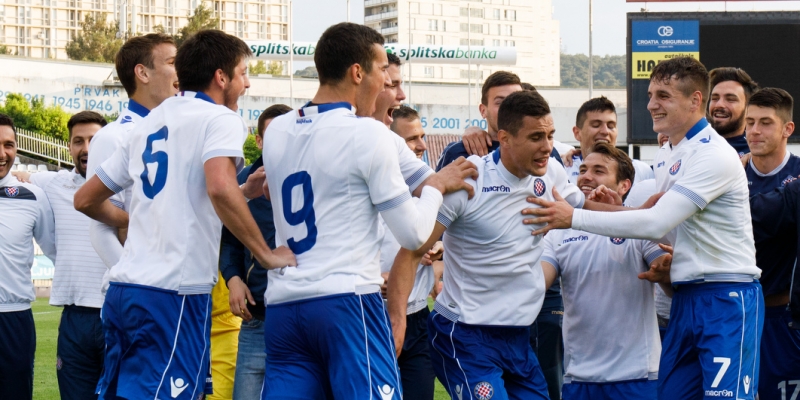 Hajduk II za kraj sezone na glavnom travnjaku Poljuda