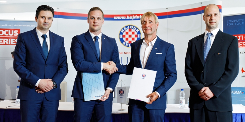 President of ZNK Hajduk Split Women's Teams Talks IPSO - IPSO