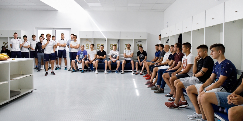 First team gathered for pre-season preparations