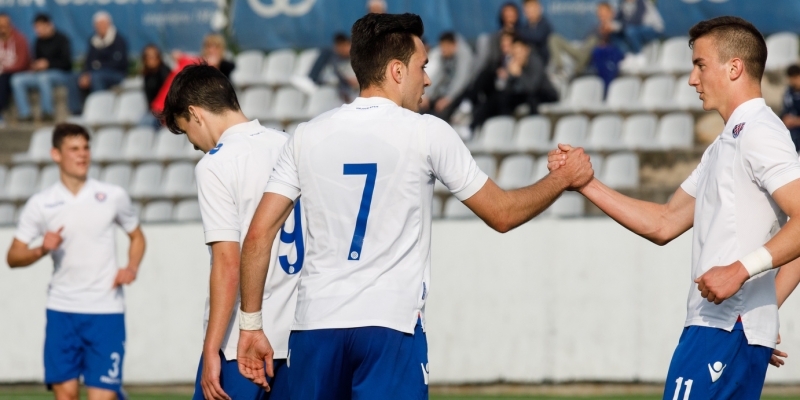 Pogodak Leona Krekovića za remi U-18 reprezentacije