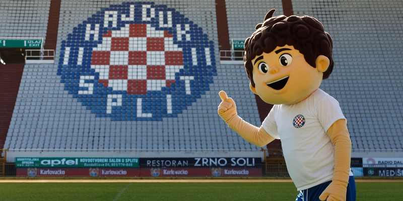 Stigao Rico - službena maskota HNK Hajduk!
