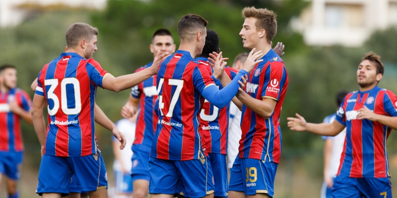 Watch goals from a friendly match against Jadran Tucepi