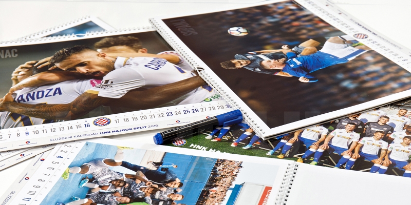 Hajdukov kalendar od danas na brojnim prodajnim mjestima