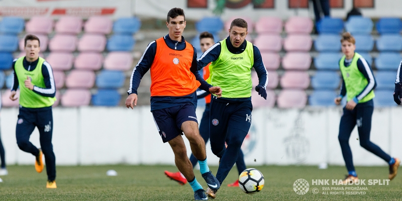 Focused till the end: Hajduk preparing for the last two championship matches