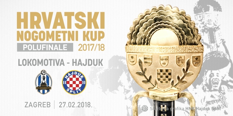 Cup semi-final fixture change: Lokomotiva vs Hajduk on Tuesday