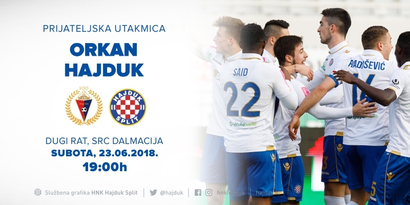 Hajduk gost na proslavi 100. rođendana NK Orkan
