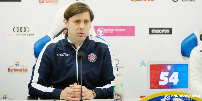 Kopic: "We respect each opponent but our biggest motivation is Hajduk and what it represents"