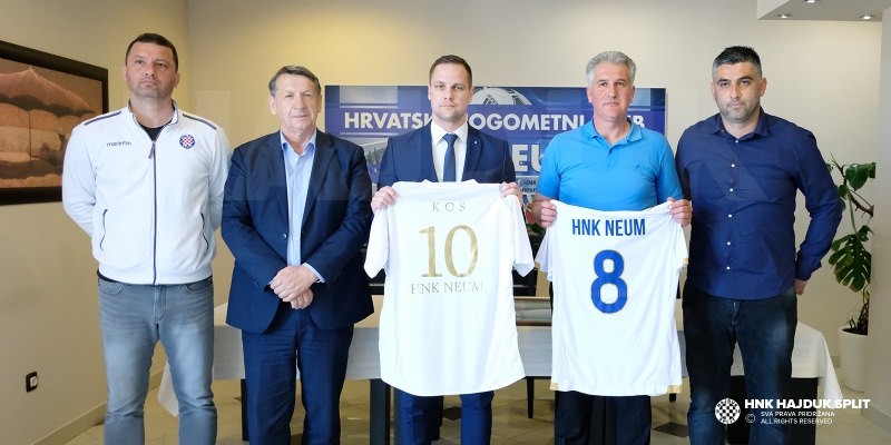 Hajduk potpisao ugovor o poslovno-sportskoj suradnji s HNK Neum