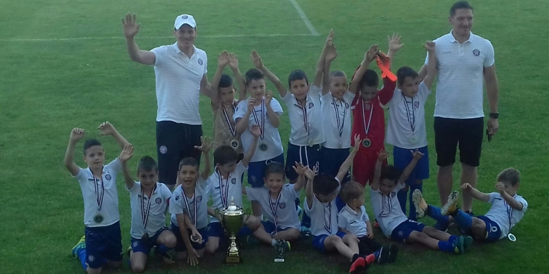 Hajdukovi mlađi početnici II (2010) pobjednici Dalmatinko cupa