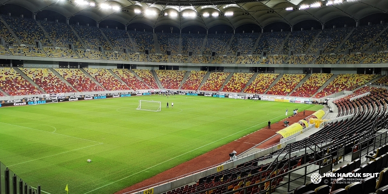 Hajduk odradio službeni trening na stadionu u Bukureštu