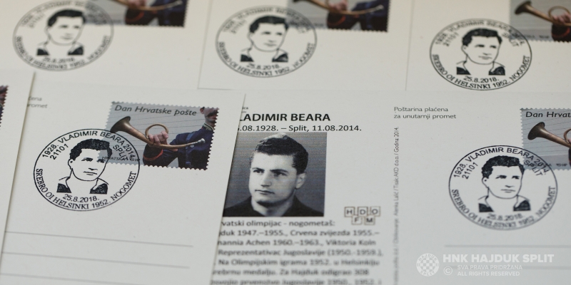 U povodu 90. godine rođenja Vladimira Beare izdana prigodna dopisnica i poštanski žig