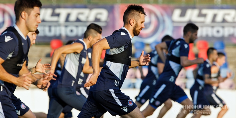 First team's afternoon training session at Poljud