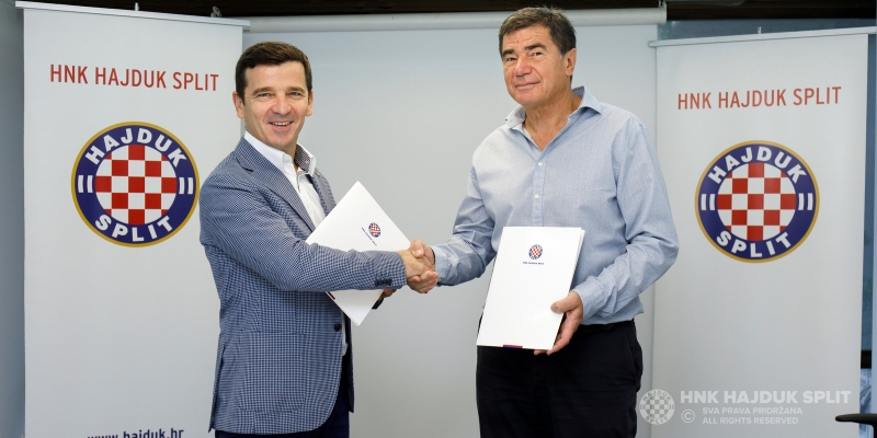 Hajduk i Slobodna Dalmacija potpisali ugovor o sponzorstvu