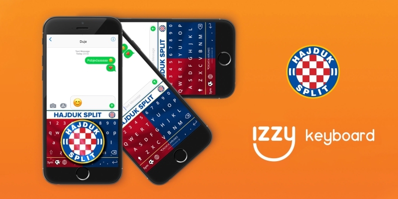 Hajduk Izzy tipkovnica ponovno dostupna na App i Play storeu