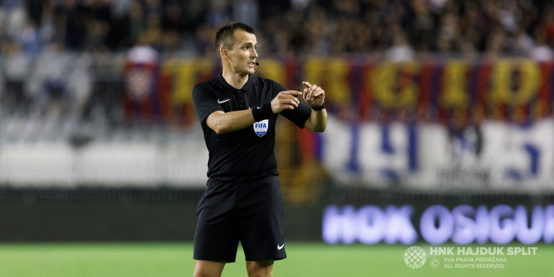 Ivan Bebek to referee Dinamo - Hajduk