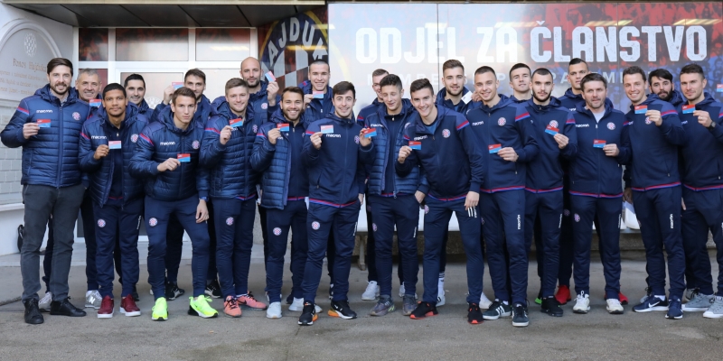 Players and coaches became members of Hajduk