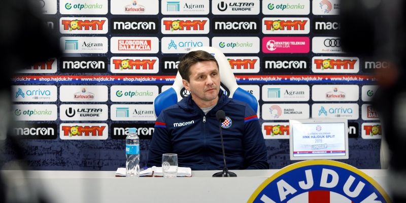 Coach Oreščanin ahead of Rijeka - Hajduk