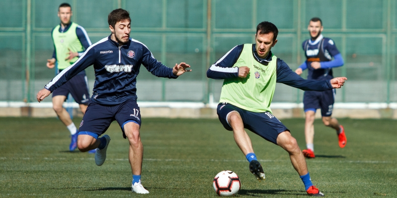 Preparations for the match against Inter Zaprešić