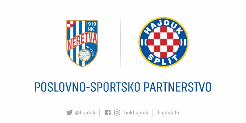 HNK Hajduk potpisao ugovor o poslovnoj-sportskoj suradnji s NK Neretva