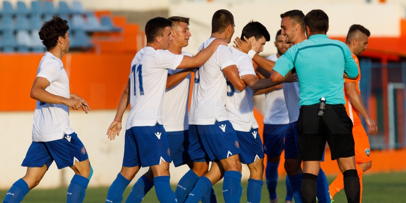 Šestorica hajdukovaca nastupila u pobjedi U-20 reprezentacije, Blagaić strijelac