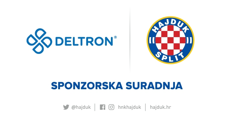 Hajduk and Deltron sign a sponsorship agreement