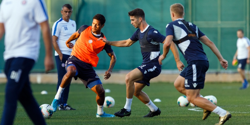 At Poljud, Hajduk continued preparation for the next games