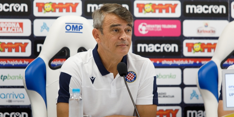 Trener Damir Burić uoči dvoboja s Lokomotivom
