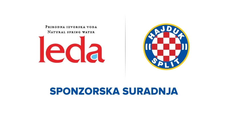 Prirodna izvorska voda Leda novi je Hajdukov sponzor