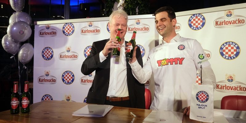 Karlovačko and Hajduk continuing successful collaboration