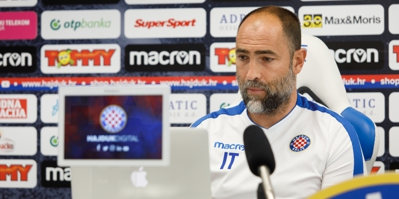 Trener Tudor uoči utakmice Hajduk - Osijek